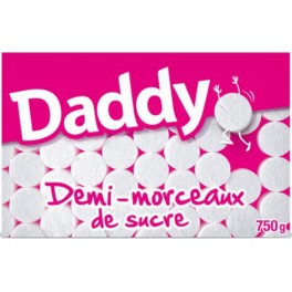 Daddy Demi-morceaux de Sucre (lot de 6)