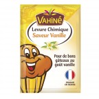 Vahiné Levure Chimique Saveur Vanille Pour de Bons Gâteaux au Goût de Vanille par 5 Sachets de 8g (lot de 5 soit 25 sachets)