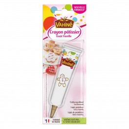Vahiné Crayon Pâtissier Goût Vanille Arômes Naturels & Sans Colorant 25g (lot de 3)