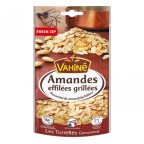 Vahiné Amandes Effilées Grillées Les Torréfiés Fresh Zip 100g (lot de 3)