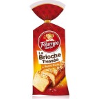 La Fournée Dorée La Brioche Tressée au Sucre Perlé 400g (lot de 3)