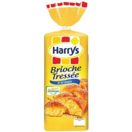 Harrys Brioche Tressée à La Main 515g (lot de 3)