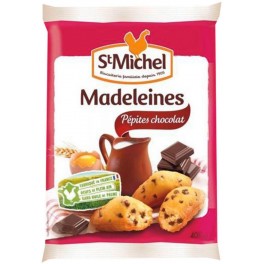 St Michel Madeleines Pépites de Chocolat 400g (lot de 3)