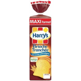 Harrys Brioche Tranchée La Recette Classique 700g (lot de 3)