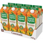 Saint Louis Cassonade Sucre Roux de Canne Non Raffiné 750g (lot de 8)