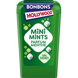 Hollywood Bonbons menthe sans sucres mini 12,5g