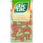 Tic Tac Bonbons citron vert & orange