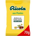 Ricola Bonbons aux plantes sans sucres 70g