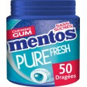 Mentos Chewing-gum Pure Fresh menthol eucalyptus sans sucres 100g