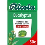 Ricola Bonbons eucalyptus s/sucres 50g