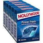 Hollywood Chewing-gum menthe forte s/sucres