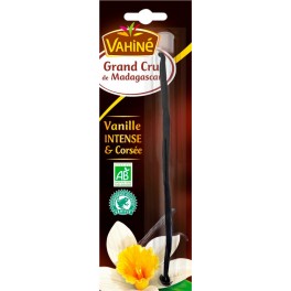 Vahine Gousse de vanille bio intense/corsée