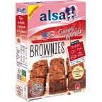 ALSA Préparation gâteau brownies 305g