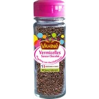 Vahine Décoration alimentaire Vermicelles Saveur Chocolat 65g