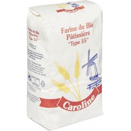 55 Caroline Farine de blé pâtissière type