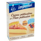 Imperial Préparation dessert Crème Pâtissière & Flan Pâtissier 800g