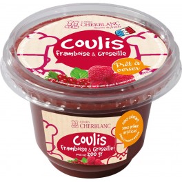 Cherblanc Coulis framboise groseille