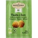 La Pateliere Poudre à lever bio Poudre à lever bio sans phosphate et sans gluten 8x10g