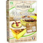 La Pateliere Préparation gâteau bio Flan pâtissier et Crème pâtissière