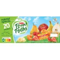 Pom Potes Compotes en gourde assortiment POM'POTES 20x90g 1.8Kg