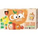 Vitabio Compote Cool Fruits Pomme Pêche Abricot 12x85g 1.02Kg