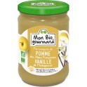 Mon Bio Gourmand Compote Bio de pomme des alpes Françaises et de vanille de Madagascar