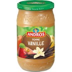 Andros Compote Pomme Vanille 750g