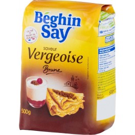Béghin Say Saveur Vergeoise Brune 500g (lot de 6)