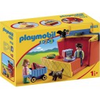 PLAYMOBIL 9123 1.2.3 - Etal De Marché Transportable