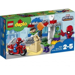 LEGO 10876 Duplo - Les Aventures De Spiderman et Hulk