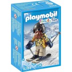 PLAYMOBIL 9284 Family Fun - Skieur Avec Snowblades