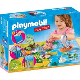 PLAYMOBIL 9330 Fairies - Fées Avec Support De Jeu