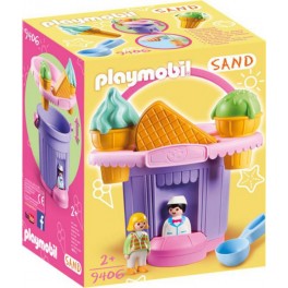 PLAYMOBIL 9406 Sand - Stand De Glaces Avec Seau