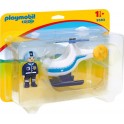 PLAYMOBIL 9383 1.2.3 - Hélicoptère De Police