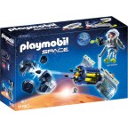 PLAYMOBIL 9490 Space - Spationaute Avec Satellite Et Météorite