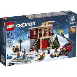 LEGO 10263 Creator - La Caserne des Pompiers du Village d'Hiver
