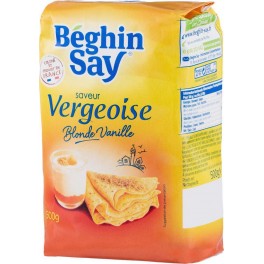 Béghin Say Saveur Vergeoise Blonde Vanille 500g (lot de 12)