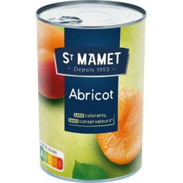 St Mamet Fruits au sirop Abricot 235g