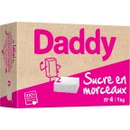 Daddy Sucre en morceaux n°4 1Kg (lot de 5)