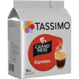 TASSIMO Grand'Mère Capsules de café moulu Espresso x16 capsules