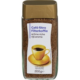 Cafés 200G CAFE SOLUBLE LYOPHILISE