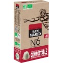 SAN MARCO Capsules Nespresso n°6 Bio x10