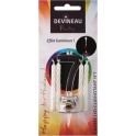 Devineau Bougie chiffre n.7 avec led