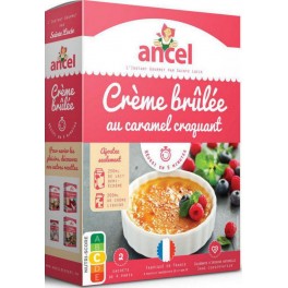 Ancel Préparation DessertCcrème Brûlée Caramel 2x100g