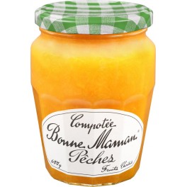 Bonne Maman Compote Pêches 600g (lot de 6)