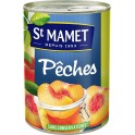 St Mamet Fruits au sirop Pêches 275g