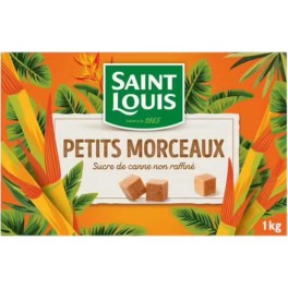 Saint Louis Sucre Petits Morceaux Bruns 1Kg