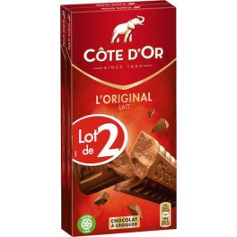 Côte d'Or L’Original Lait 200g x2