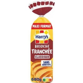 Harrys Brioche Tranchée La Recette Classique 680g