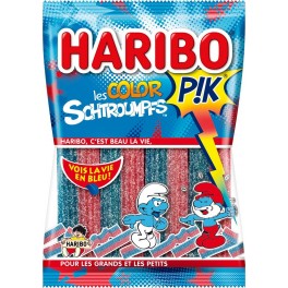 Haribo Bonbons Les Color Schtroumpfs Pik 180g (lot de 3)